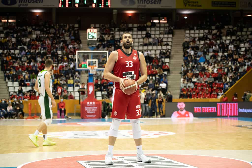 LEB Oro J.10 Bàsquet Girona vs Levitec Huesca (Foto Sergi Geronès)